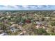 An aerial view of the property in a leafy neighborhood, close to green spaces at 212 Willowick Ave, Temple Terrace, FL 33617