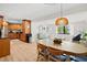 This spacious living space with a dining area seamlessly connects to the kitchen at 2250 64Th N St, St Petersburg, FL 33710