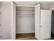 Large closet with shelving for optimal storage and organization at 3206 W Azeele St # 108, Tampa, FL 33609