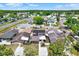 Aerial view showing homes with solar panels and established neighborhood at 5137 Springwood Dr, Tampa, FL 33624