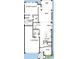 Detailed floor plan showing the layout of the first floor of the home at 5287 Everlong Dr, Apollo Beach, FL 33572
