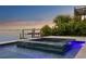 Up-close shot of jacuzzi with views of the bay at 5939 Bayview S Cir, Gulfport, FL 33707