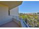 Enjoy picturesque views from the private balcony overlooking lush landscaping and the community at 7882 Sailboat Key S Blvd # 401, South Pasadena, FL 33707