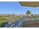 Enjoy expansive balcony views of the grounds and waterway of this beachfront condo at 7882 Sailboat Key S Blvd # 401, South Pasadena, FL 33707