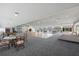 Clubhouse includes a dance floor, tables and chairs, and entertainment area at 7912 Sailboat Key S Blvd # 508, South Pasadena, FL 33707