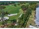 Picturesque view of a lush golf course highlighting manicured greens and mature trees at 919 Osceola Rd # 202, Belleair, FL 33756