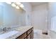 The bathroom includes granite countertops, and a shower-tub combo at 1134 Tracey Ann Loop, Seffner, FL 33584