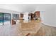 Spacious kitchen offers granite counters, stainless appliances, and a convenient breakfast bar at 12062 Stone Crossing Cir, Tampa, FL 33635