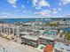 Lovely aerial view of the condo property with nearby beaches and waterways at 14900 Gulf Blvd # 212, Madeira Beach, FL 33708