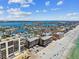 Beautiful aerial view of condos near the beach and inter coastal waterway at 14900 Gulf Blvd # 212, Madeira Beach, FL 33708