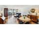 Inviting living room with a cozy seating arrangement and a view to the ocean at 14900 Gulf Blvd # 212, Madeira Beach, FL 33708