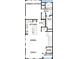 Detailed upper-level floor plan features kitchen, dining, Gathering room, balcony, and owner's suite at 1631 Springwell Ln, Sarasota, FL 34240
