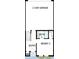 A detailed floorplan featuring a two-car garage and third bedroom at 2123 1St N Ave, St Petersburg, FL 33713