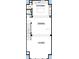 Detailed floorplan highlighting the kitchen, dining, and living spaces at 2123 1St N Ave, St Petersburg, FL 33713