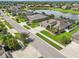 Charming street view showcasing well-maintained homes, manicured lawns, and lush landscaping in a desirable neighborhood at 2417 Cumberland Cliff Dr, Ruskin, FL 33570