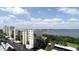 High-rise condo building with bay views and convenient covered parking at 2617 Cove Cay Dr # 401, Clearwater, FL 33760