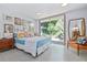 Comfortable bedroom features large windows, natural light, and neutral finishes at 3501 S Drexel Ave, Tampa, FL 33629