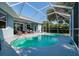 Enclosed pool with inviting seating, perfect for relaxation and entertainment at 4997 W Breeze Cir, Palm Harbor, FL 34683