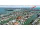 Waterfront homes featuring private boat docks on canals with easy access to Madeira Beach, Florida at 543 Crystal Dr, Madeira Beach, FL 33708