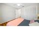 Bedroom with wood floors and a closet at 709 47Th E St, Bradenton, FL 34208