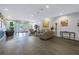 Inviting lobby with comfortable seating, stylish decor, and ample natural light, creating a welcoming entrance at 7625 Sun Island S Dr # 106, South Pasadena, FL 33707