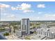 Panoramic city view highlighting the skyline, river, and lush greenery at 777 N Ashley Dr # 2603, Tampa, FL 33602
