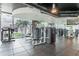 Modern gym featuring state-of-the-art equipment and views of lush tropical greenery and city architecture at 777 N Ashley Dr # 2603, Tampa, FL 33602