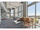 Open lounge area with city views, dining and seating areas and modern decor at 777 N Ashley Dr # 2603, Tampa, FL 33602