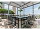 Outdoor kitchen and bar perfect for entertaining at 777 N Ashley Dr # 2603, Tampa, FL 33602