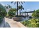 Lush rooftop terrace featuring beautiful landscaping and comfortable seating areas for relaxation at 777 N Ashley Dr # 2603, Tampa, FL 33602