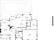 Detailed first floor plan showcasing the layout with living room, formal dining, kitchen, Gathering room, bedrooms and garage at 101 Ponce De Leon Blvd, Belleair, FL 33756