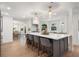 Spacious kitchen with a large center island and modern appliances at 101 Ponce De Leon Blvd, Belleair, FL 33756