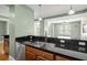 Kitchen with granite countertops, stainless steel appliances and undermount sink at 1227 E Madison St # 902, Tampa, FL 33602