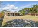 The home's backyard featuring a covered patio and plenty of green space at 1524 Carson Ne Cir, St Petersburg, FL 33703