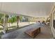 Covered outdoor patio, ideal for al fresco dining and relaxation at 1524 Carson Ne Cir, St Petersburg, FL 33703