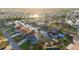 This waterfront home features a well-maintained lawn, private dock, and canal access, outlined in red for emphasis at 220 Singapore Rd, Punta Gorda, FL 33950