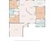 Detailed floor plan showcasing the layout of this home, including the kitchen, living room, bedrooms, and bathrooms at 220 Singapore Rd, Punta Gorda, FL 33950