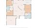 Detailed floor plan showcasing the layout of this home, including the kitchen, living room, bedrooms, and bathrooms at 220 Singapore Rd, Punta Gorda, FL 33950