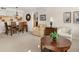 Cozy living room showcasing dining area, comfortable seating, and elegant decor at 2595 Countryside Blvd # 8205, Clearwater, FL 33761