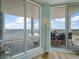 Inviting balcony with floor to ceiling windows offering stunning panoramic views of the harbor and city at 331 Cleveland St # 1806, Clearwater, FL 33755