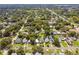 An aerial shot of a neighborhood with lush greenery and single-Gathering homes at 3626 17Th N St, St Petersburg, FL 33713