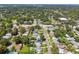 Wide aerial view of quiet neighborhood with mature trees and well-kept homes on spacious lots at 3626 17Th N St, St Petersburg, FL 33713