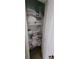 Organized closet shelves, neatly stacked with linens and baby supplies in a well-lit space at 4633 White Bay Cir, Wesley Chapel, FL 33545