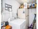 Laundry room featuring a washing machine and dryer at 4707 Alma St, New Port Richey, FL 34652