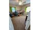 Bedroom with a bunk bed, closet, shelving, and toys at 5443 Tangerine Dr, New Port Richey, FL 34652