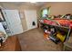 Bedroom with a bunk bed, closet, shelving, and toys at 5443 Tangerine Dr, New Port Richey, FL 34652