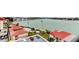 Scenic view of property with beach, pool, and Intracoastal Waterway at 6265 Sun Blvd # 805, St Petersburg, FL 33715