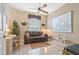 Comfortable home office featuring a sofa and a desk. Perfect for working from home at 7 Island Park Pl # 204, Dunedin, FL 34698