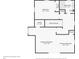 Second floor floorplan featuring the bedrooms and bathrooms at 757 32Nd N Ave, St Petersburg, FL 33704