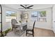 Office with natural light and neutral decor at 9218 Glen Moor Ln, Port Richey, FL 34668